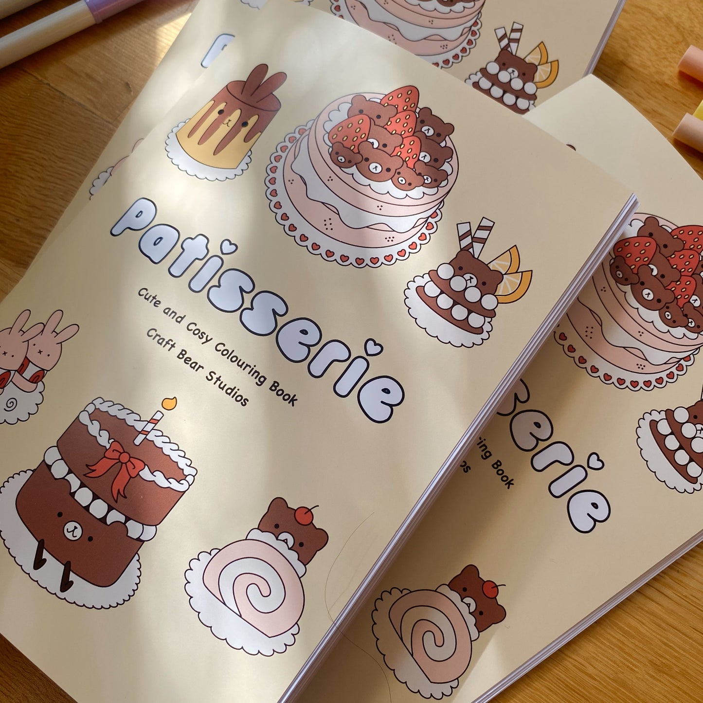 Patisserie Colouring Book