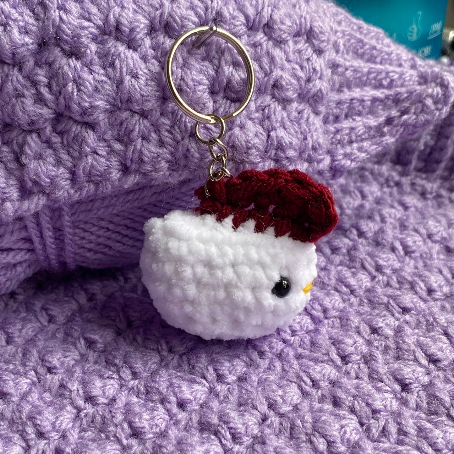 Small Chicken Keyring