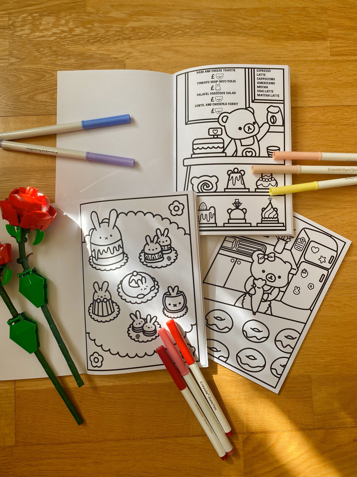 Patisserie Colouring Book