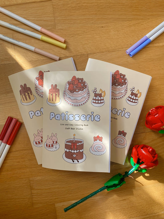 Patisserie Colouring Book