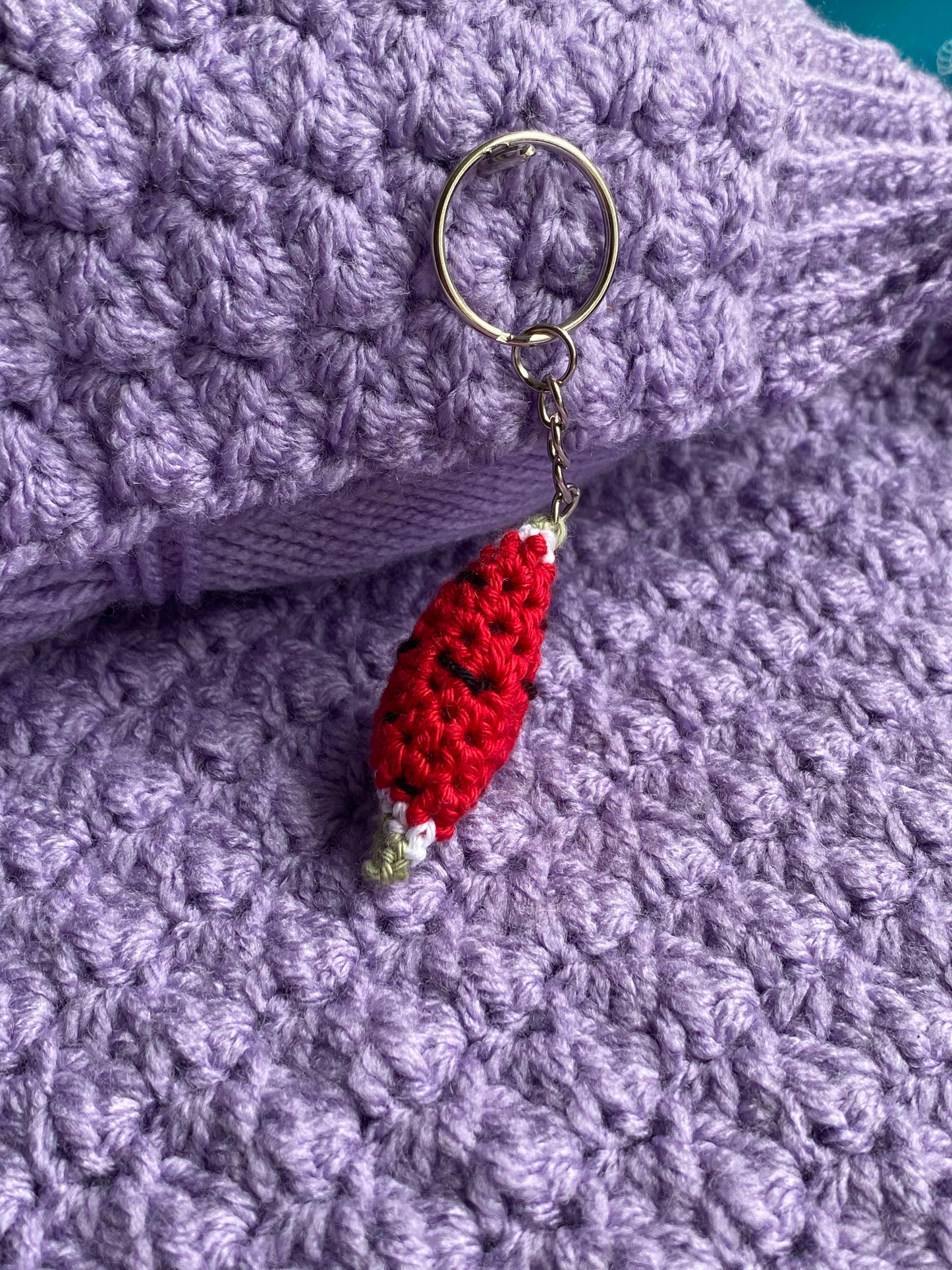 Watermelon Keyring