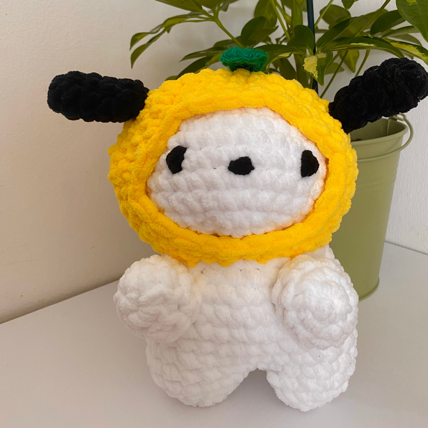 Lemon Pochacco Sanrio Plushie